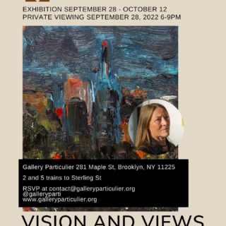 Vision and views: an exhibiton of paintings by Torild Stray