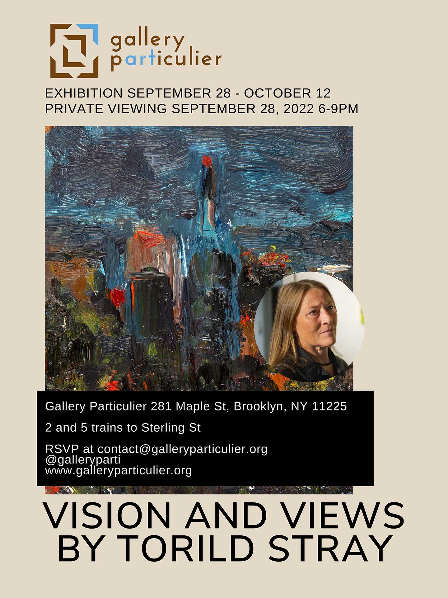 You are currently viewing Vision and views: an exhibiton of paintings by Torild Stray